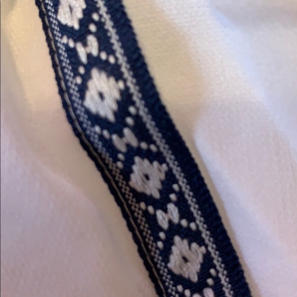 WHITE EMBROIDERY SMOCK WAIST LINED ROMPER - Picture 13 of 14